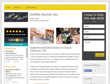 Tablet Screenshot of grandjunctionelectrician.com